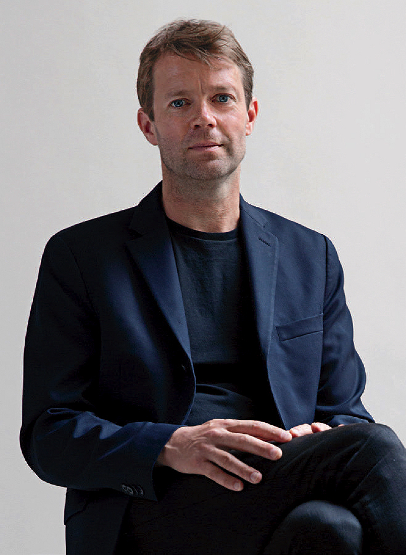 Smets in a suit jacket