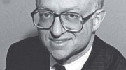 Photograph of Harvard economist Martin Feldstein