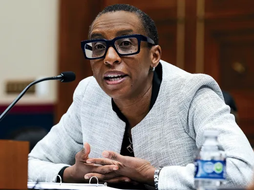 Claudine Gay testifying before Congress December 5